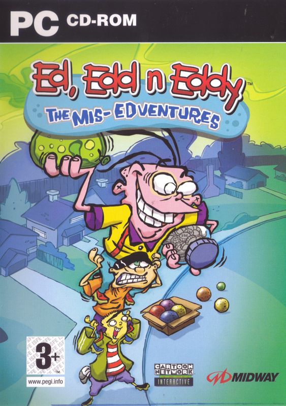 Ed, Edd n Eddy: The Mis-Edventures box art for Xbox